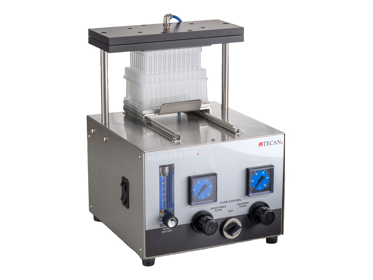 Tecan Resolvex M10 96 Fastfaseesktraktor U Bakgrunn