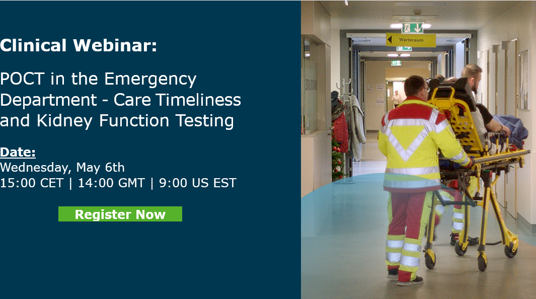 Webinar: POCT improves care timeliness in the emergency department
