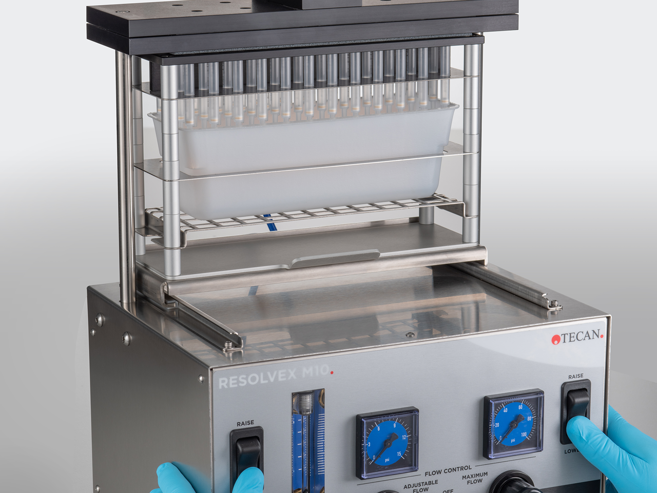 Tecan Resolvex M10 48 Fastfaseesktraktor