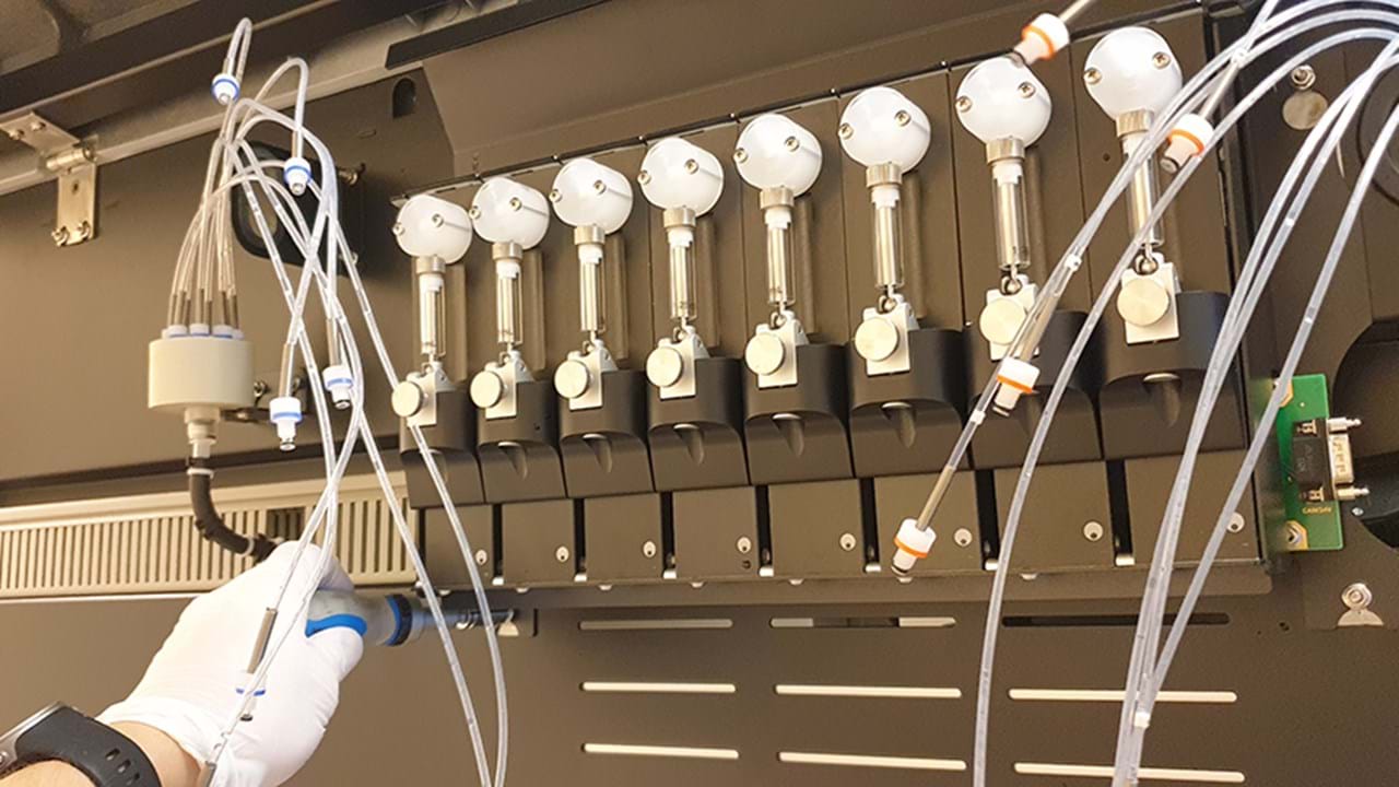 Dilutorer for væskebassert pipettering.